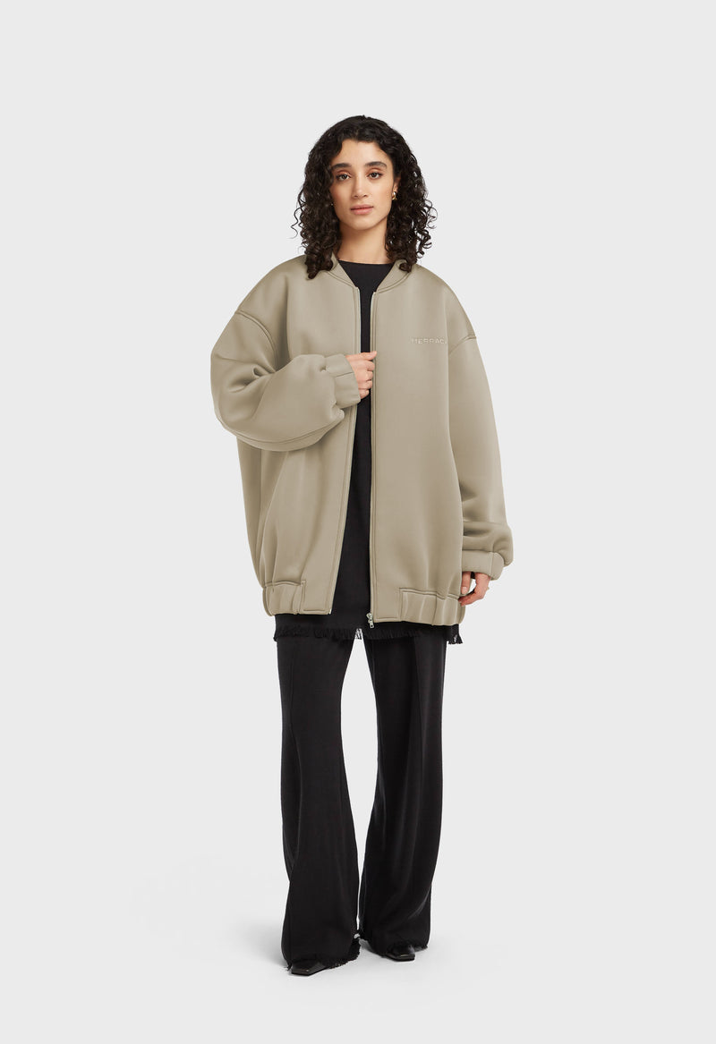 Neoprene Bomber | Vison