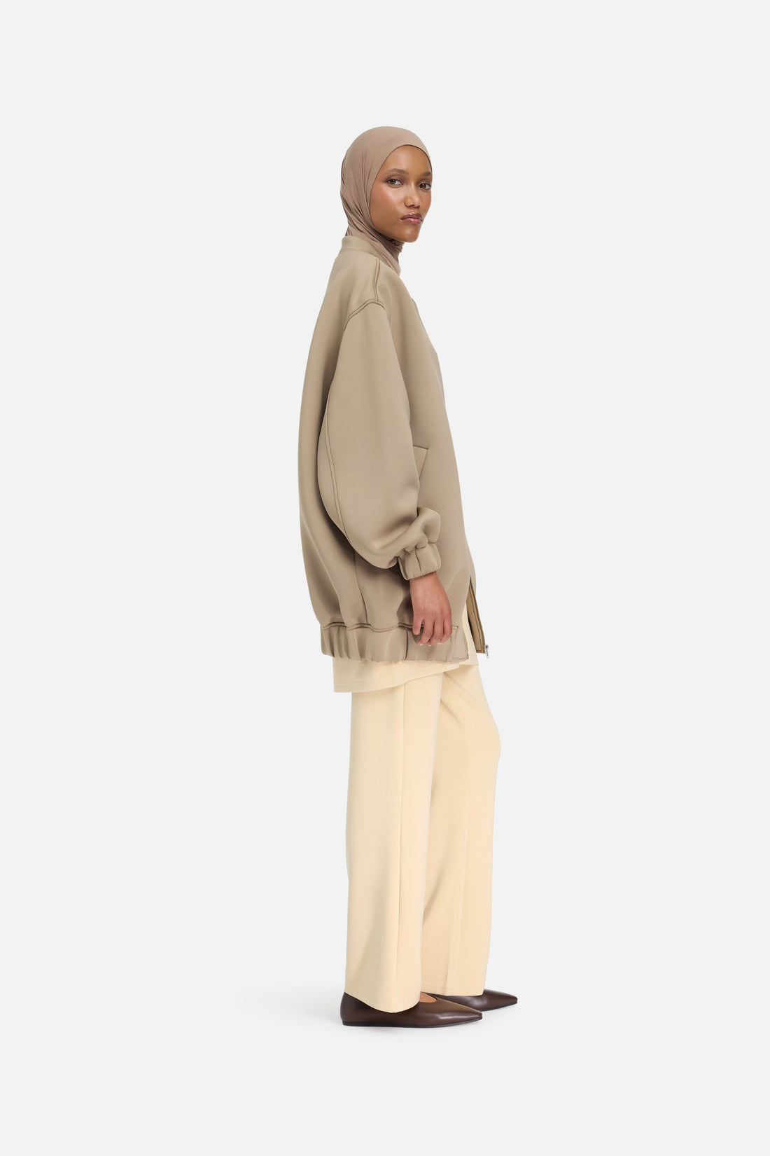 Neoprene Bomber | Kaki
