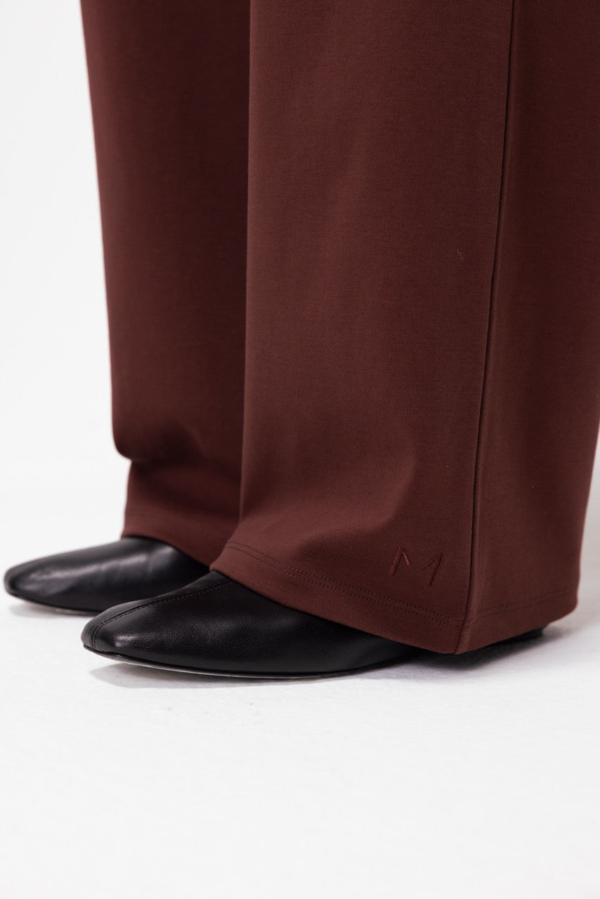 The Casual Pantalon | Dark Cherry
