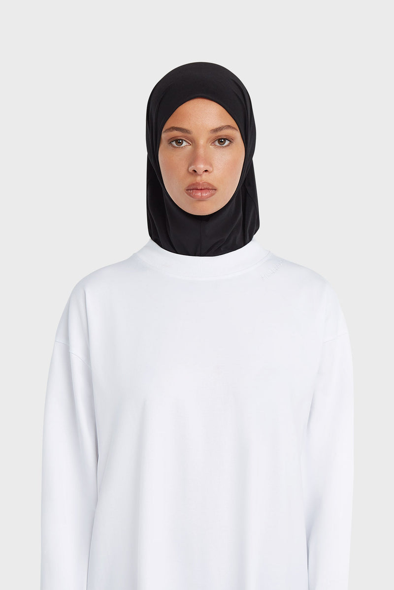Hijab jersey premium | Noir