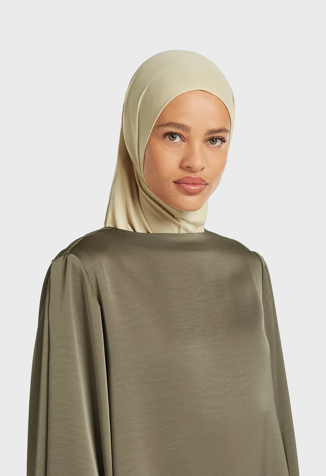 Hijab jersey premium | Dry Basil