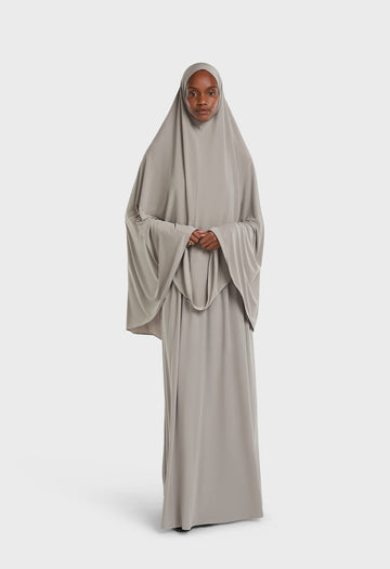 Jersey premium Khimar | Pebble
