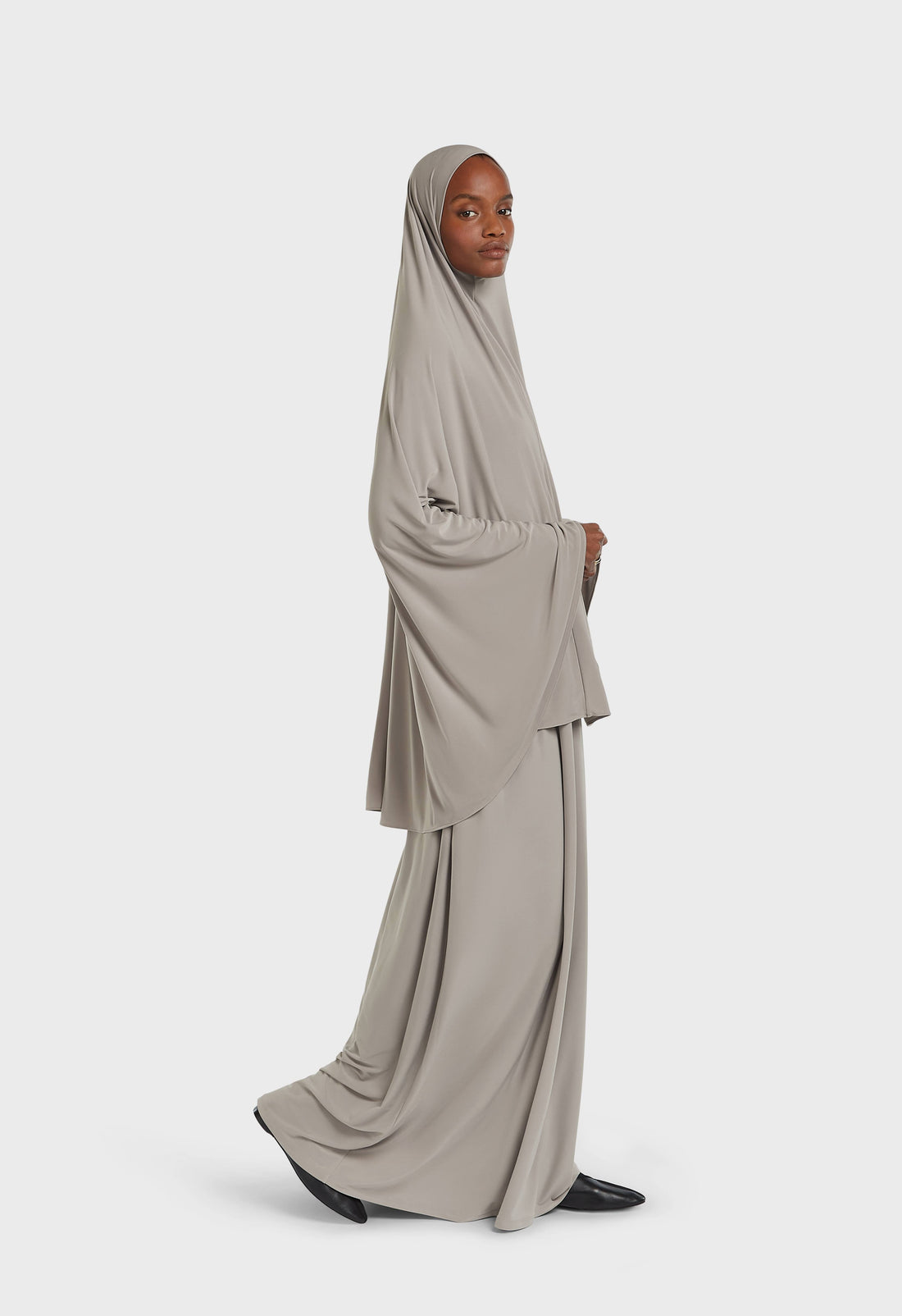 Jersey premium Khimar | Pebble