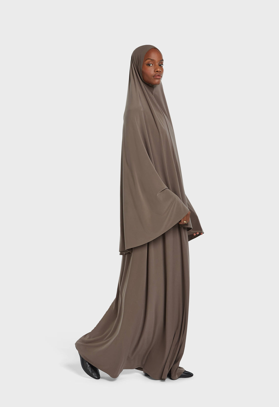 Jersey premium Prayer Jupe | Brun cendré