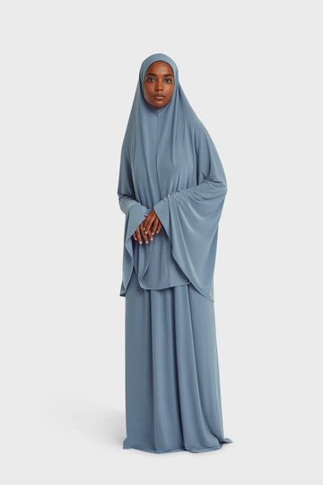 Jersey premium Prayer Jupe | Dusty Indigo