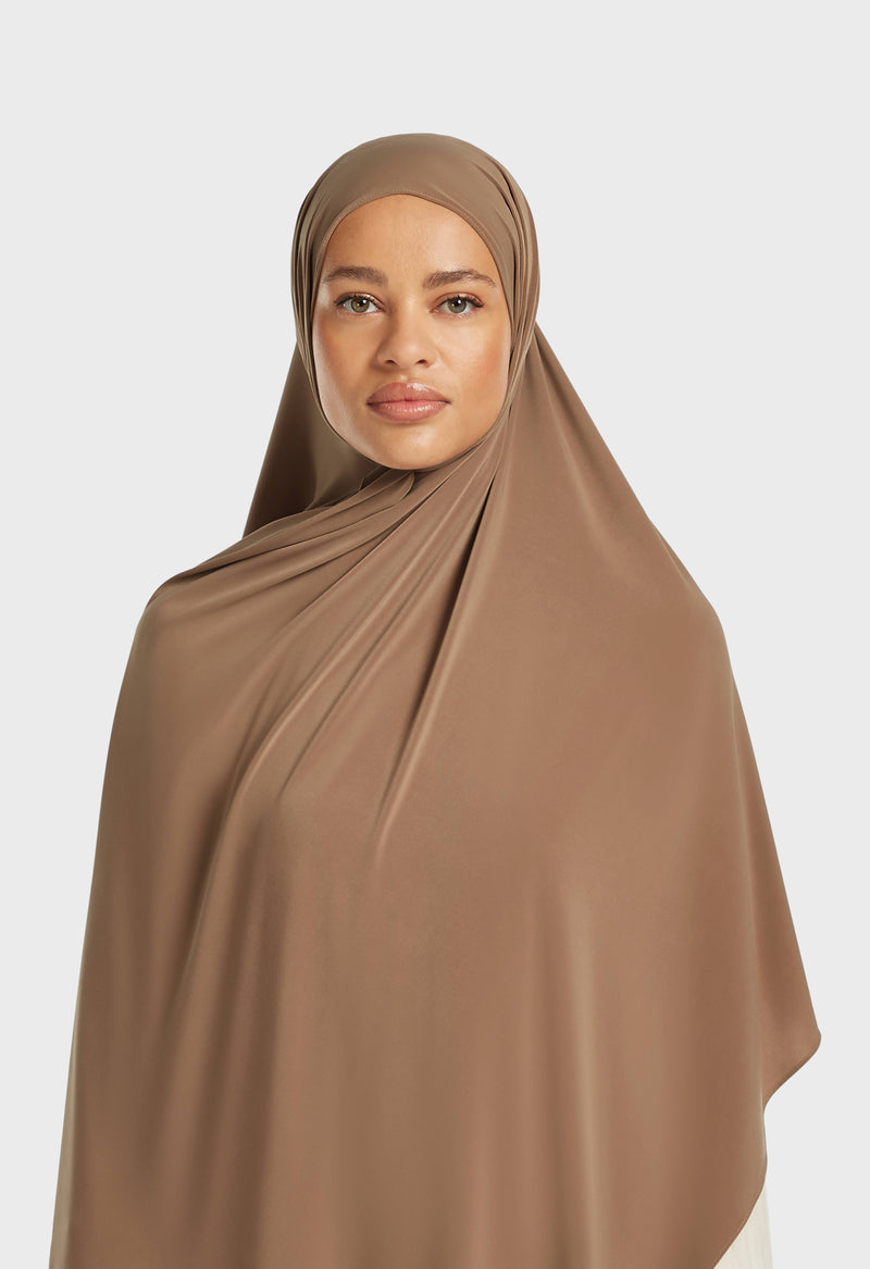 Foulard jersey premium | Cannelle poudrée