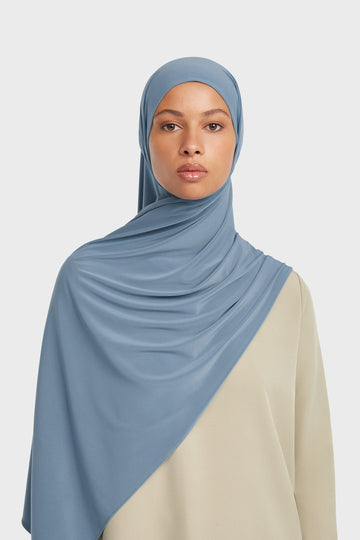 Foulard jersey premium | Dusty Indigo