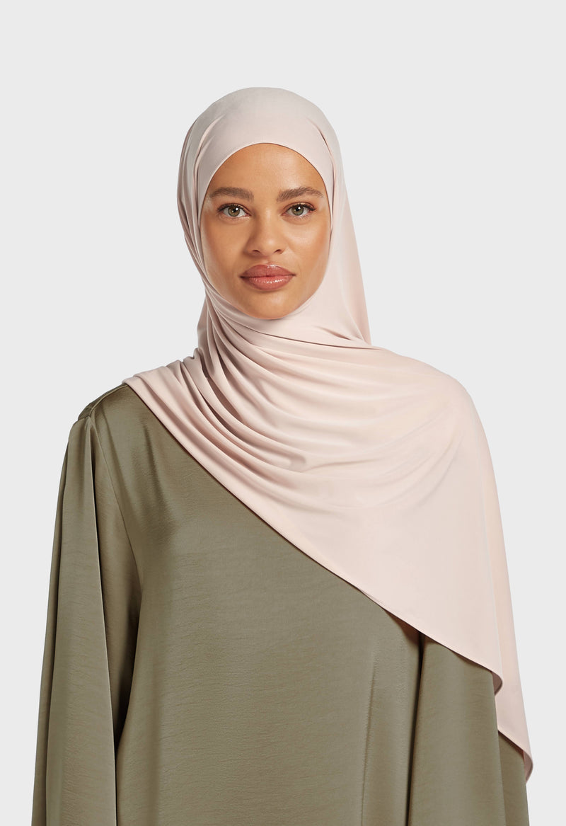 Foulard jersey premium | Poussière de rose