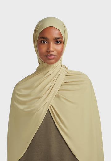 Foulard jersey premium | Soft Khaki