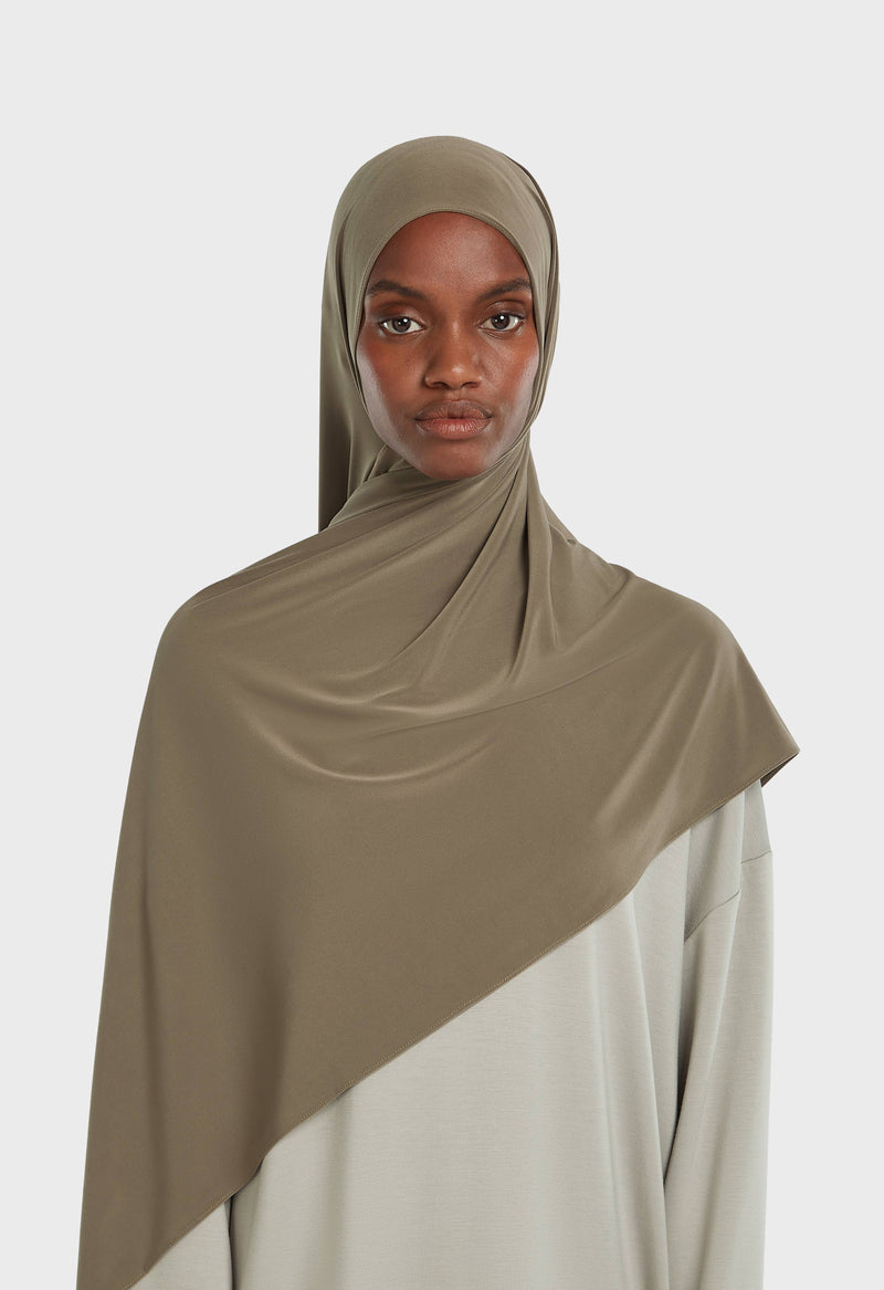 Foulard jersey premium | Marron chaud