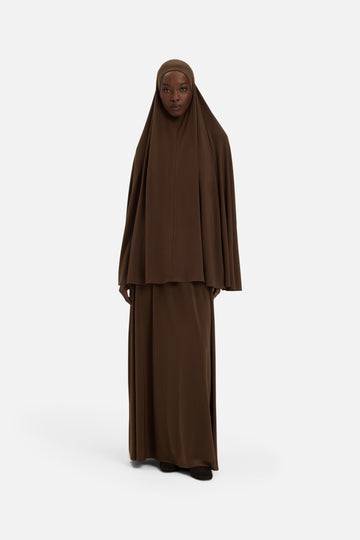 Jersey premium Prayer Jupe | Chocolat