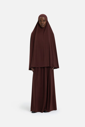 Jersey premium Khimar | Dark Cherry