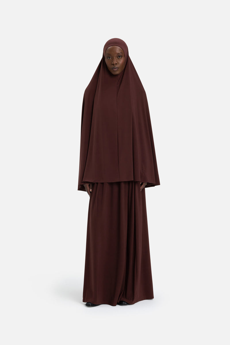 Jersey premium Prayer Jupe | Cerise foncée