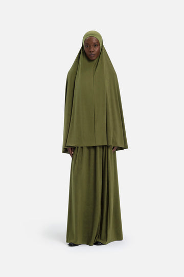 Jersey premium Khimar | Rosemary