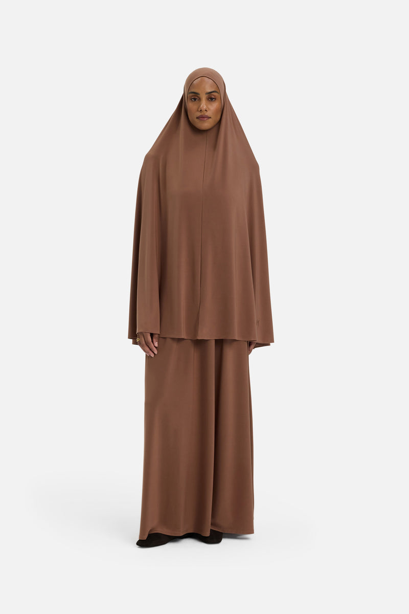 Jersey premium Khimar | Terracotta