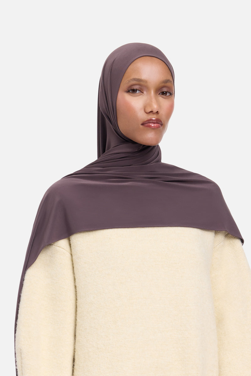 Foulard jersey premium | Aubergine