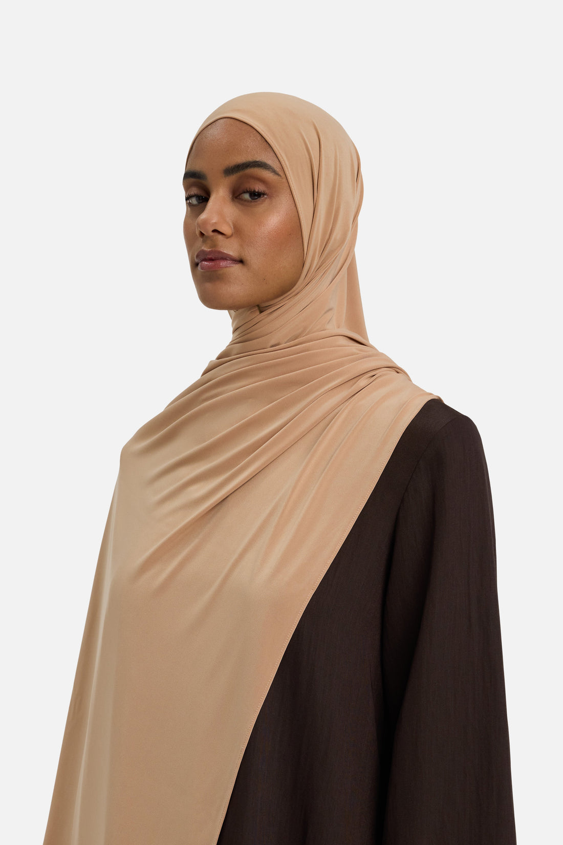 Foulard jersey premium | Dark Beige