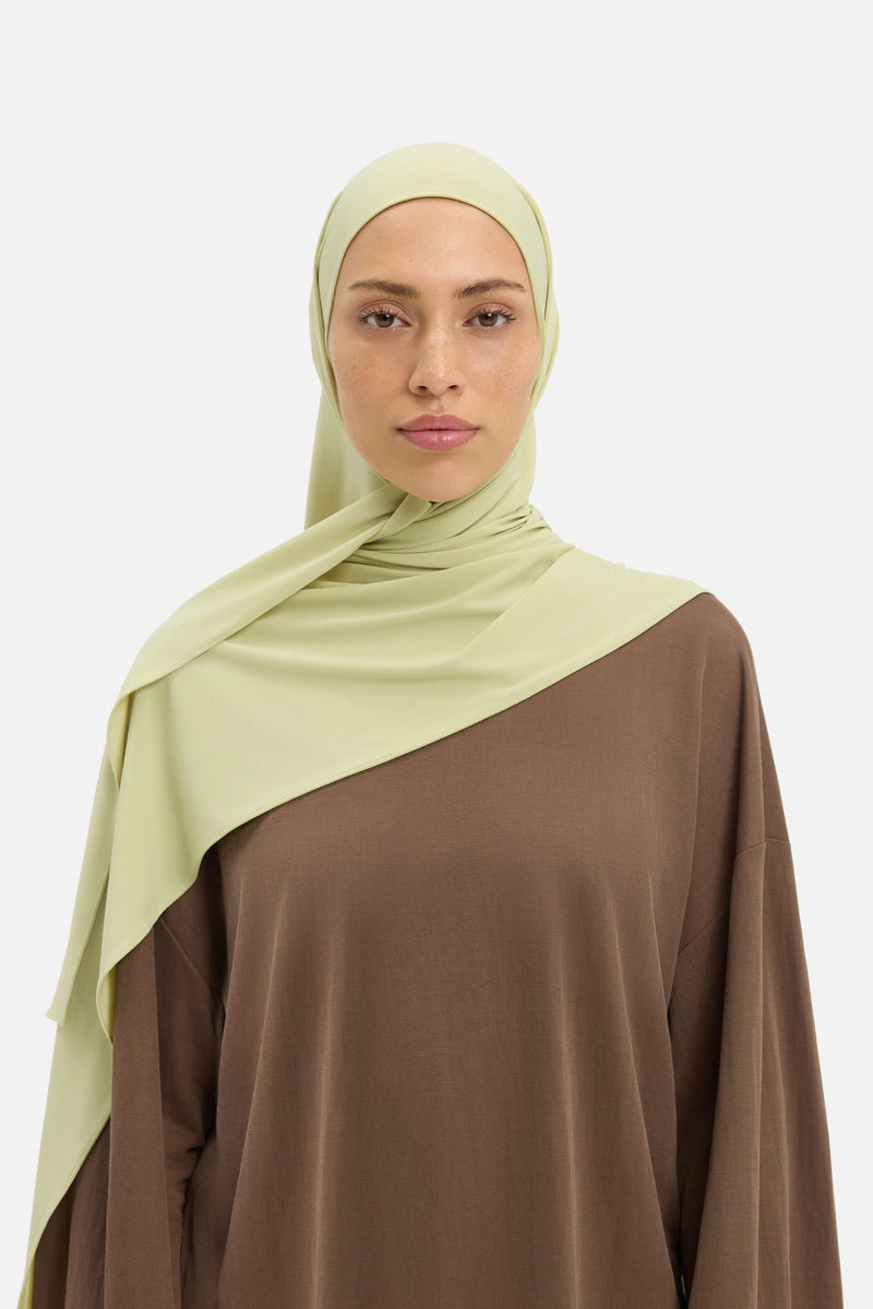 Foulard jersey premium | Olive glacée