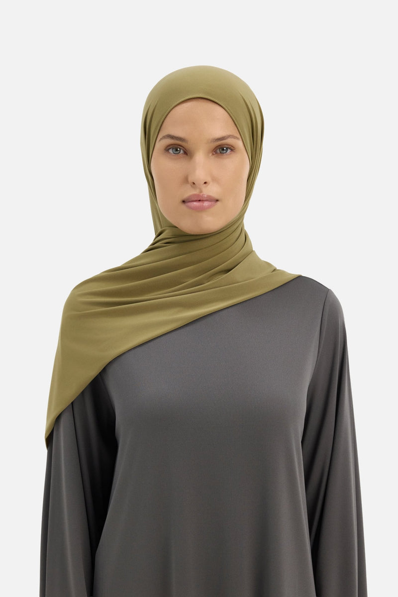Foulard jersey premium | Vert kaki