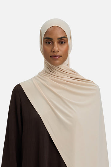 Foulard jersey premium | Latte