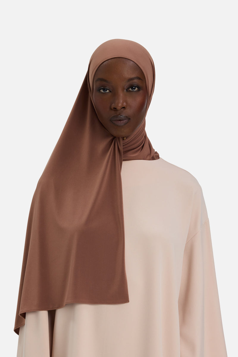 Foulard jersey premium | Noyer grillé