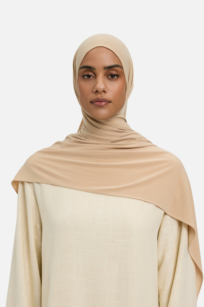 Foulard jersey premium | Camel doux