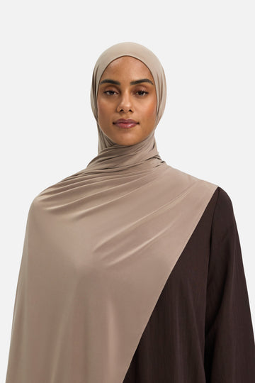 Foulard jersey premium | Taupe Rose