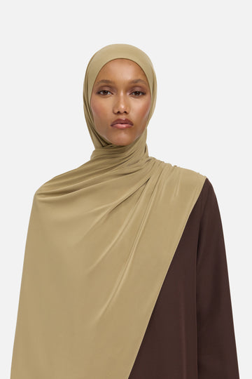 Foulard jersey premium | Wood Brown