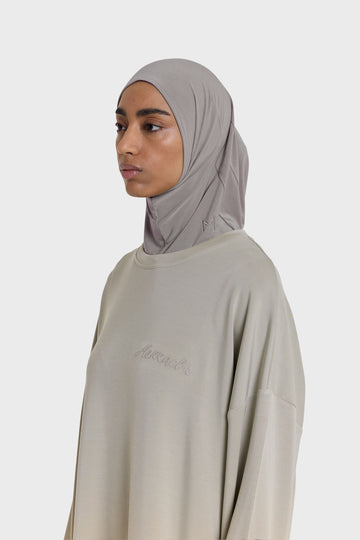 Hijab jersey premium | Steel Grey