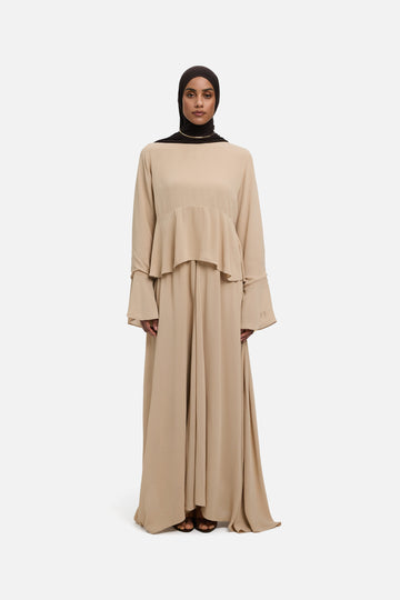 Romantic Ruffle Robe | Oat
