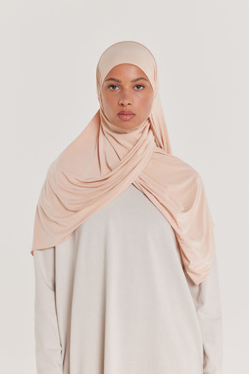 Foulard jersey fluide | Argile