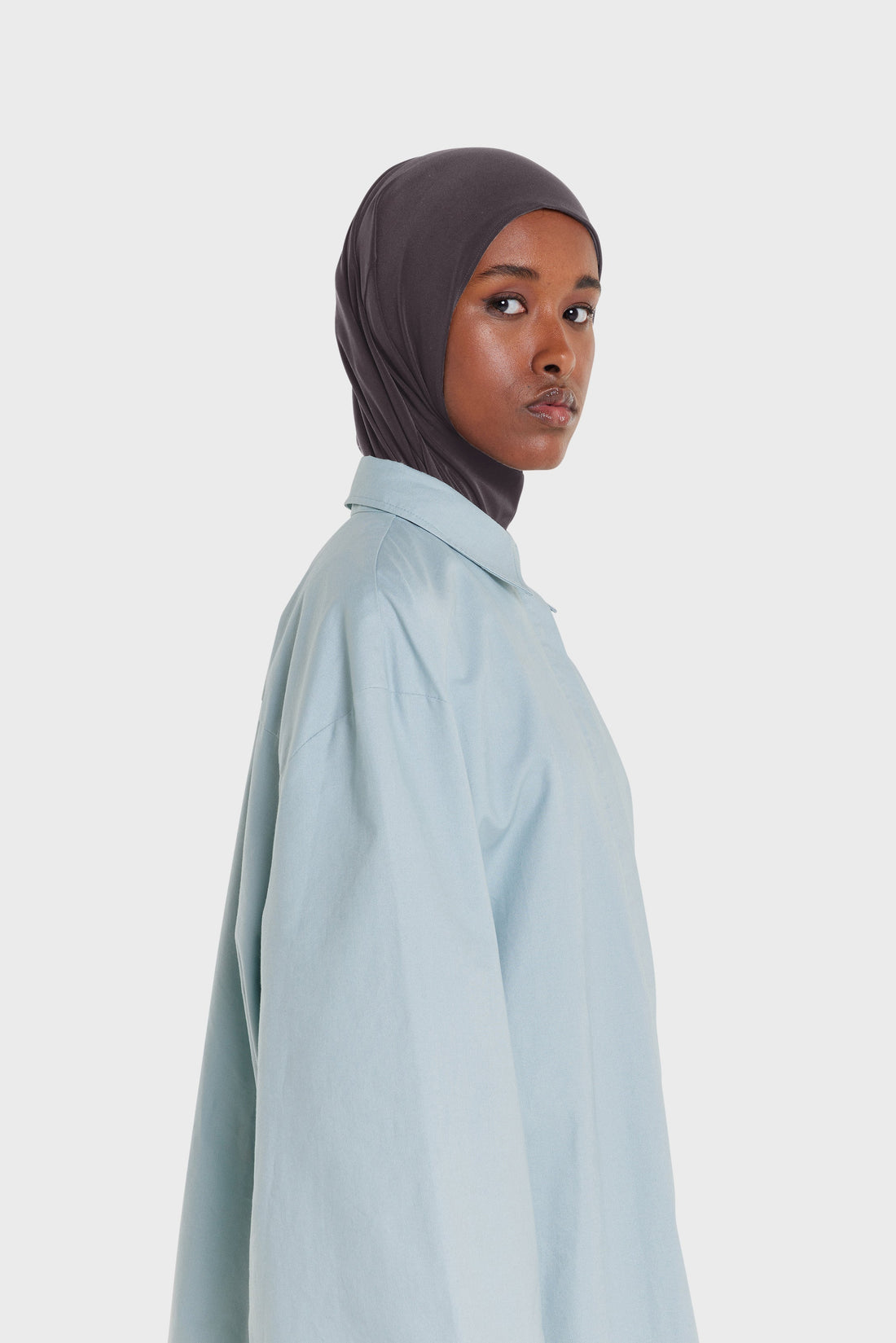 Hijab jersey premium | Iron Grey