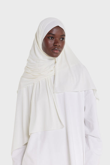 Foulard jersey premium | White Cream