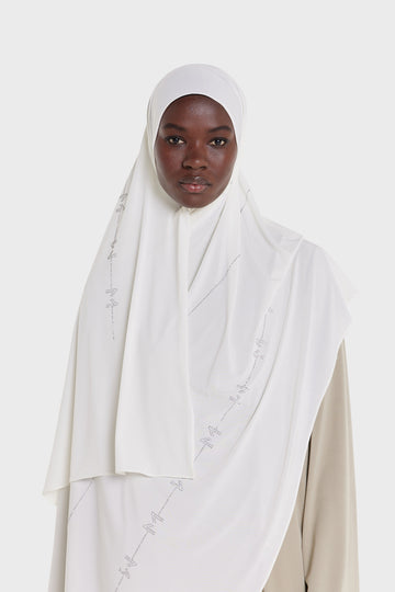 The Stripes Premium | White Cream