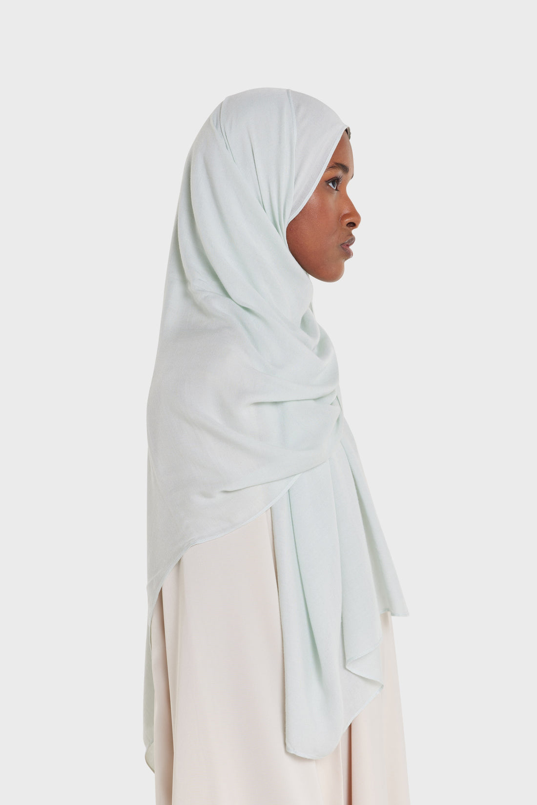 Foulard tissé léger | Bleu clair