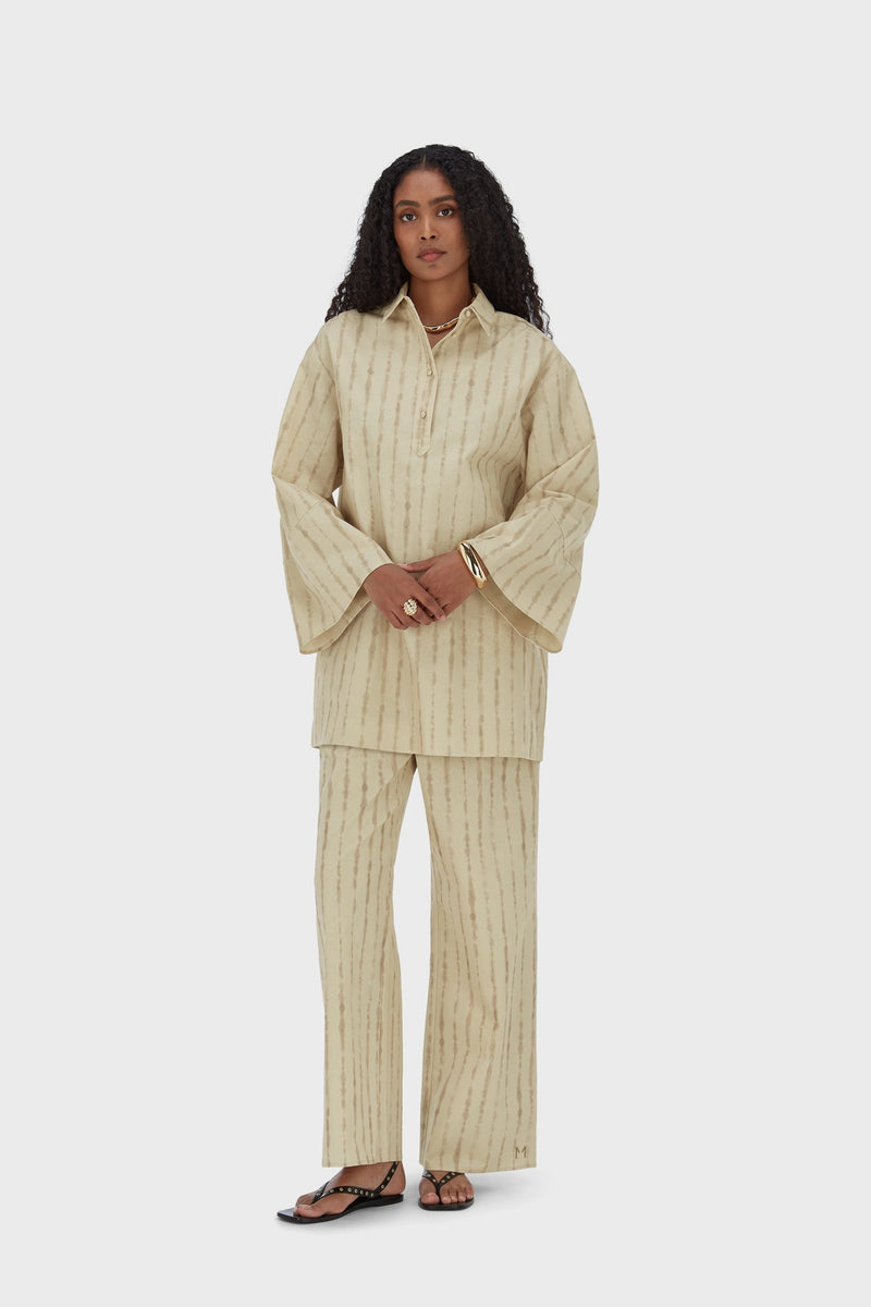 Shibori Haut | Riz brun