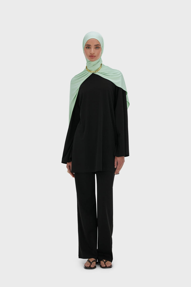 Summer Jersey Pantalon | Noir