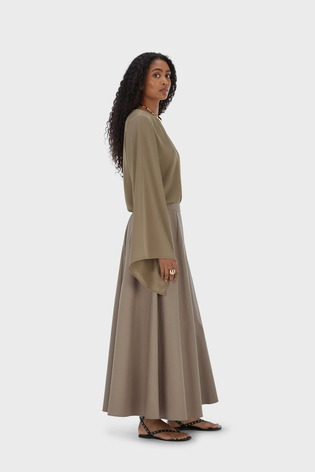 Summer Jupe | Taupe