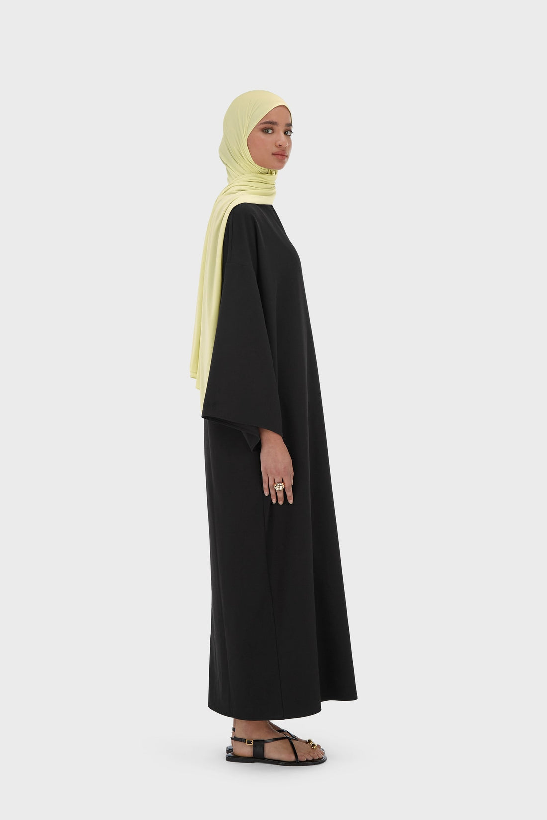 Wrap Abaya | Noir