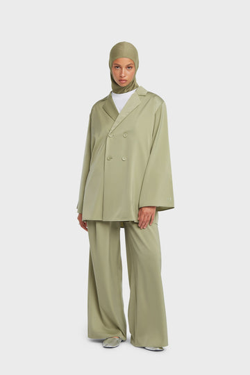 Satin Pantalon | Sauge