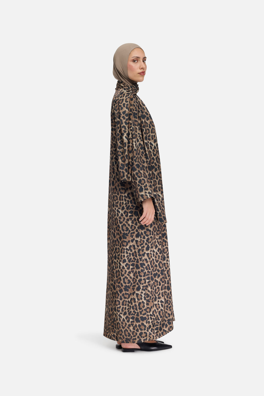 Shawl Robe | Leopard
