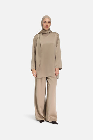 Shawl Chemise | Kaki
