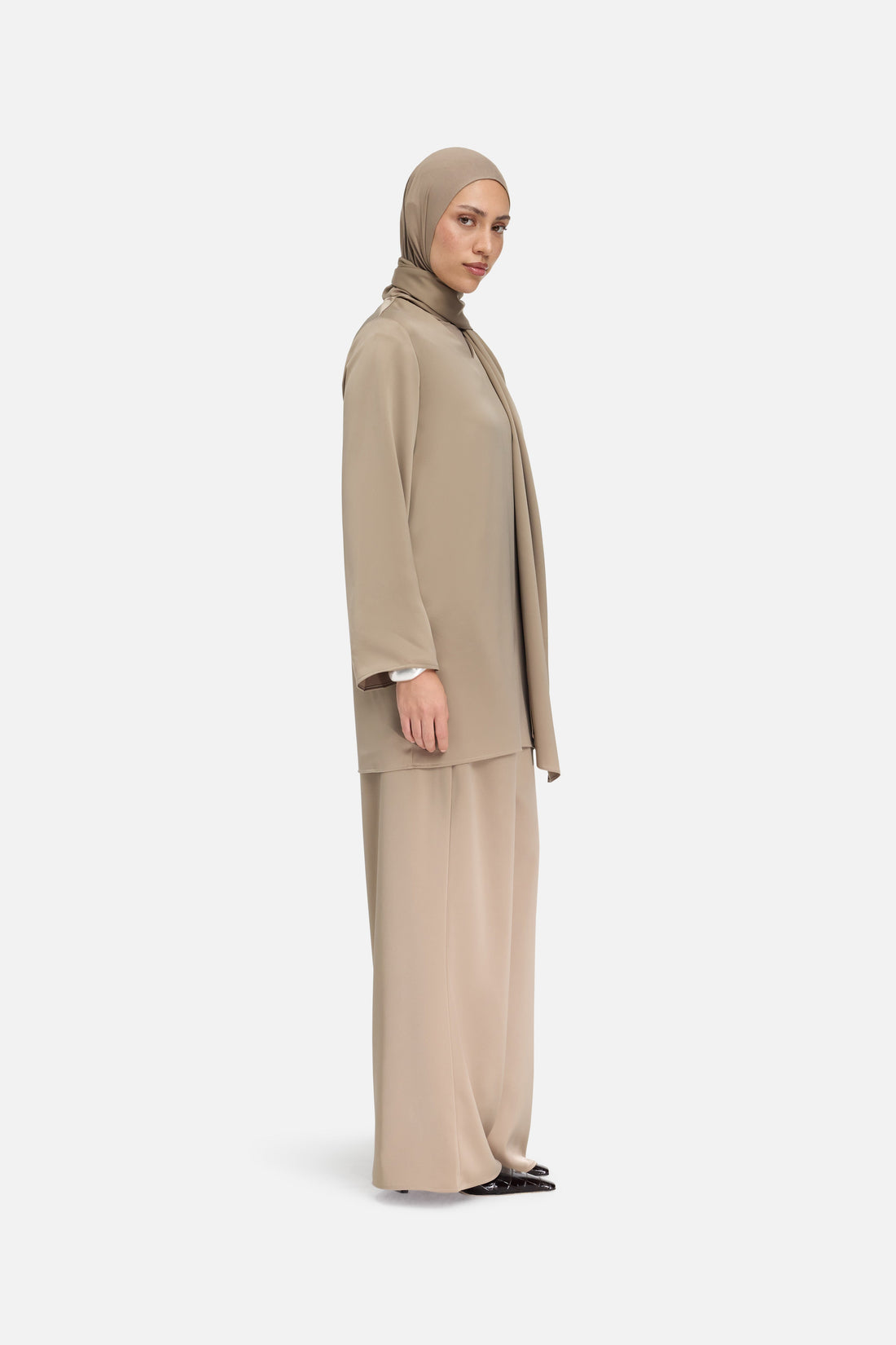 Shawl Chemise | Kaki