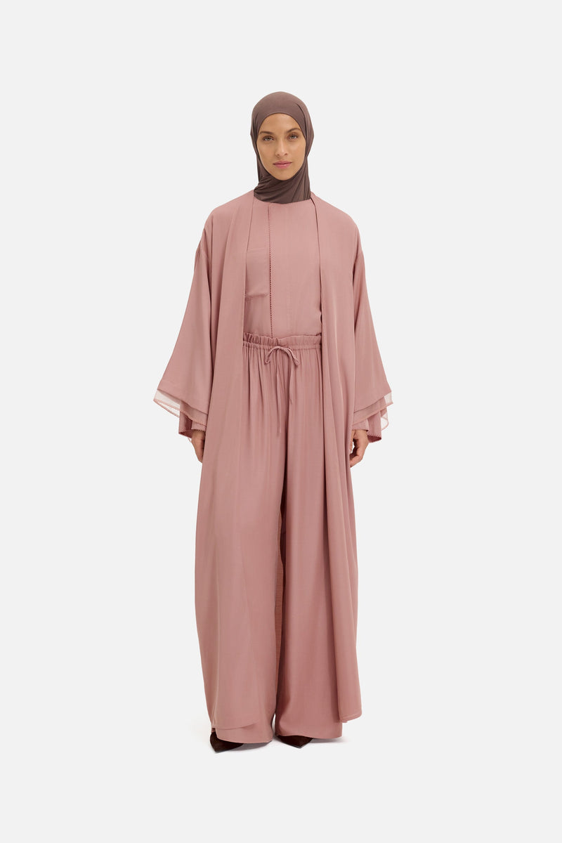 Sheer Layered Abaya | Baie claire