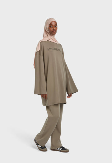Soft Rayon Haut | Desert Brown