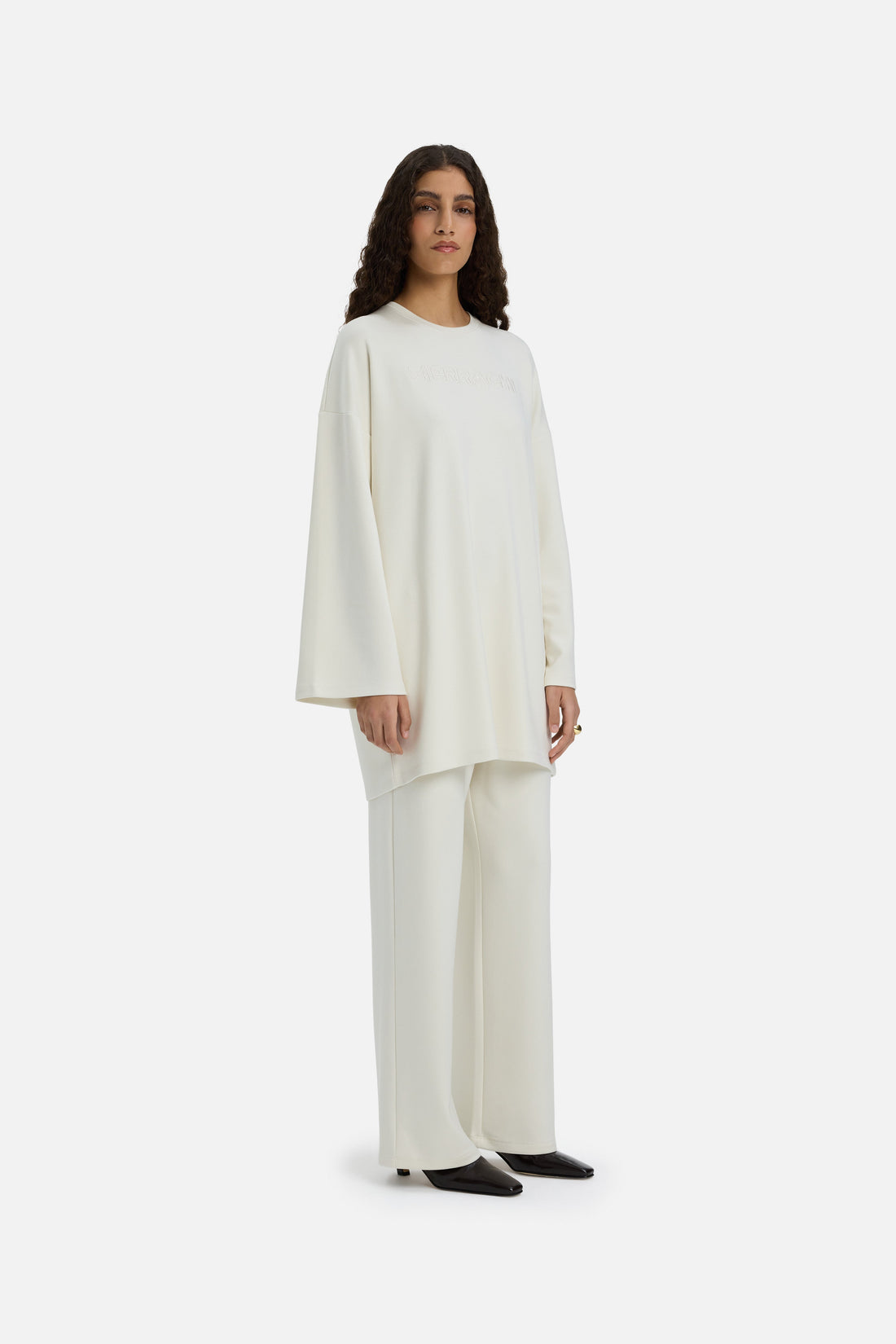 Soft Rayon Haut | Blanc cassé