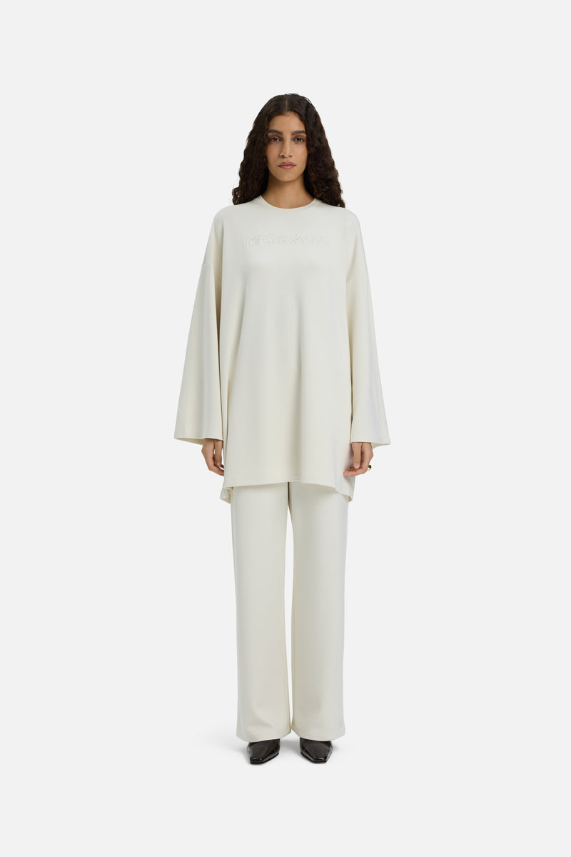 Soft Rayon Haut | Blanc cassé