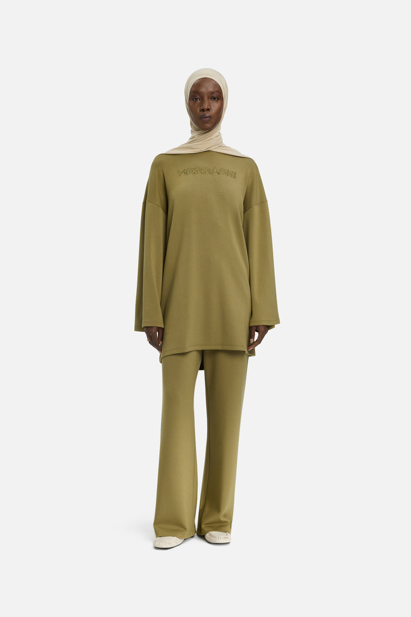 Soft Rayon Haut | Olive