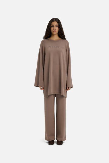 Soft Rayon Haut | Taupe Rose