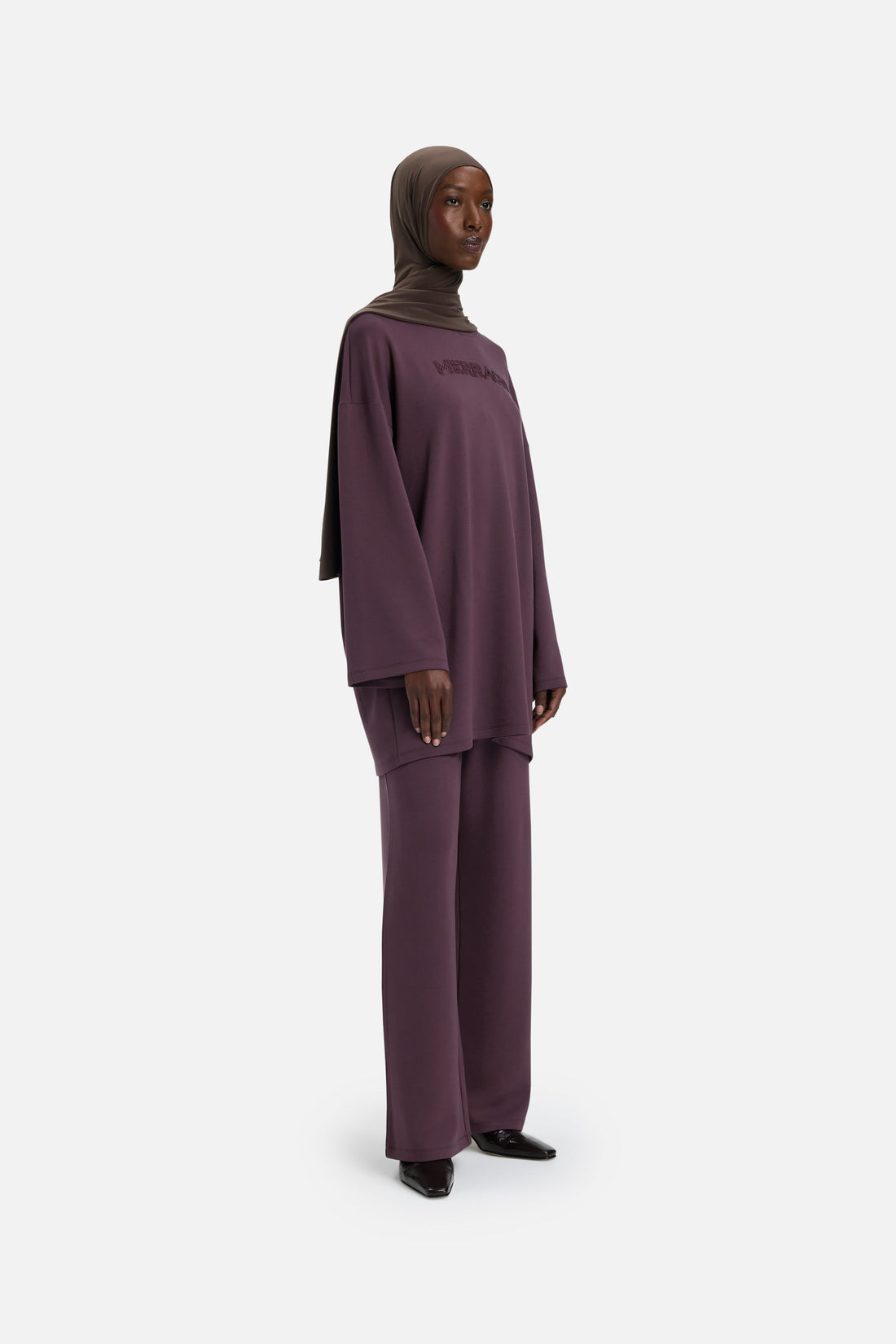 Soft Rayon Haut | Vintage Purple